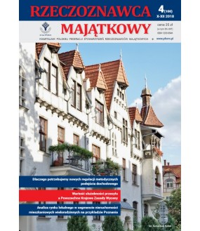 Kwartalnik Rzeczoznawca Majątkowy nr. 4 (100)