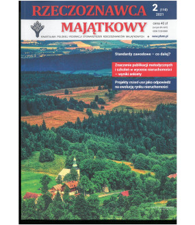 Kwartalnik "Rzeczoznawca Majątkowy" nr 110