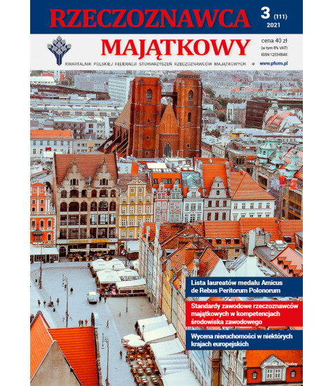 Kwartalnik "Rzeczoznawca Majątkowy" nr 111