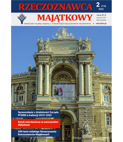 Kwartalnik "Rzeczoznawca Majątkowy" nr 114