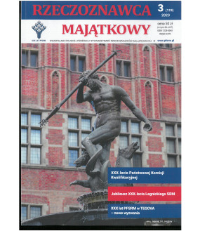 Kwartalnik "Rzeczoznawca Majątkowy" nr 119